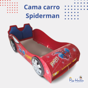 Cama carro Spiderman