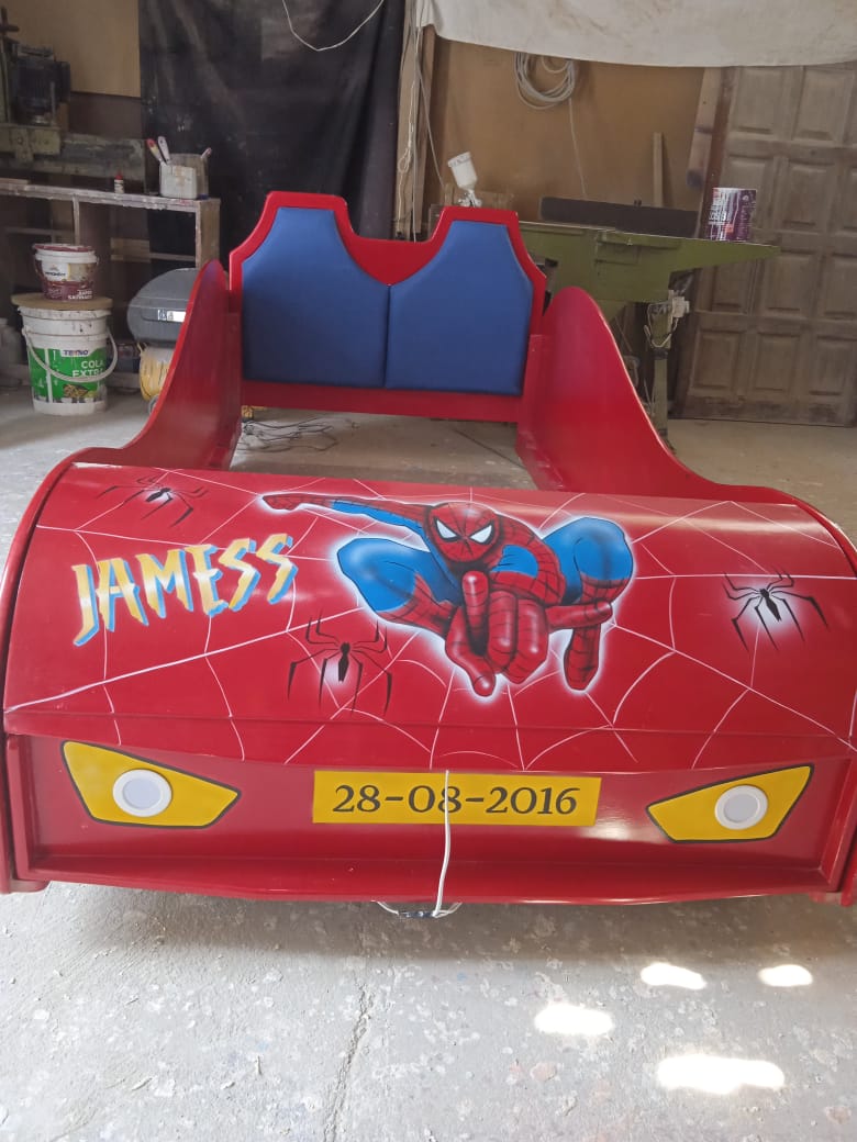Cama carro Spiderman - Imagen 3