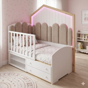 Cama estilo casita